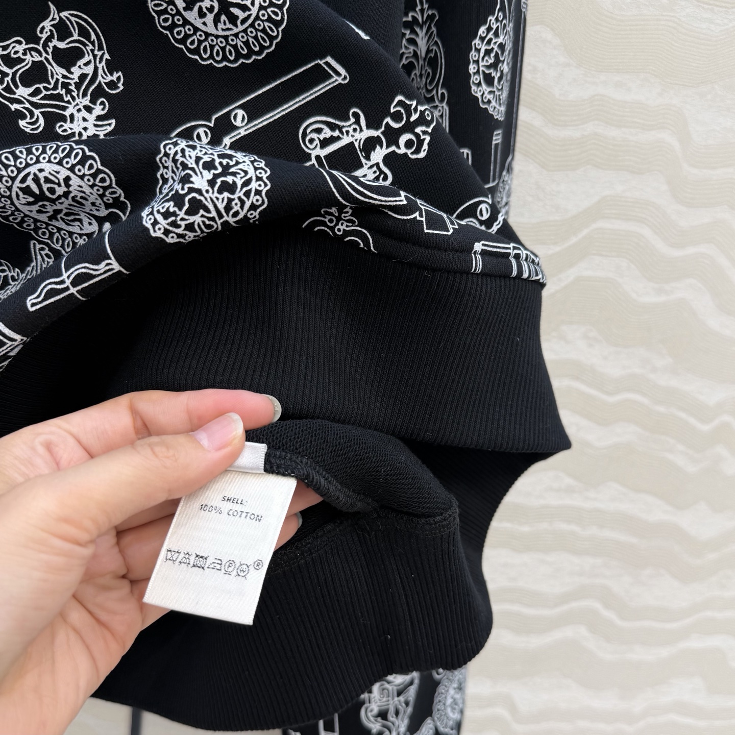 独家首发，高端原单品质❤️H26s早春新品。Coachinng Remix系列印花泽西棉圆领卫衣。减龄运