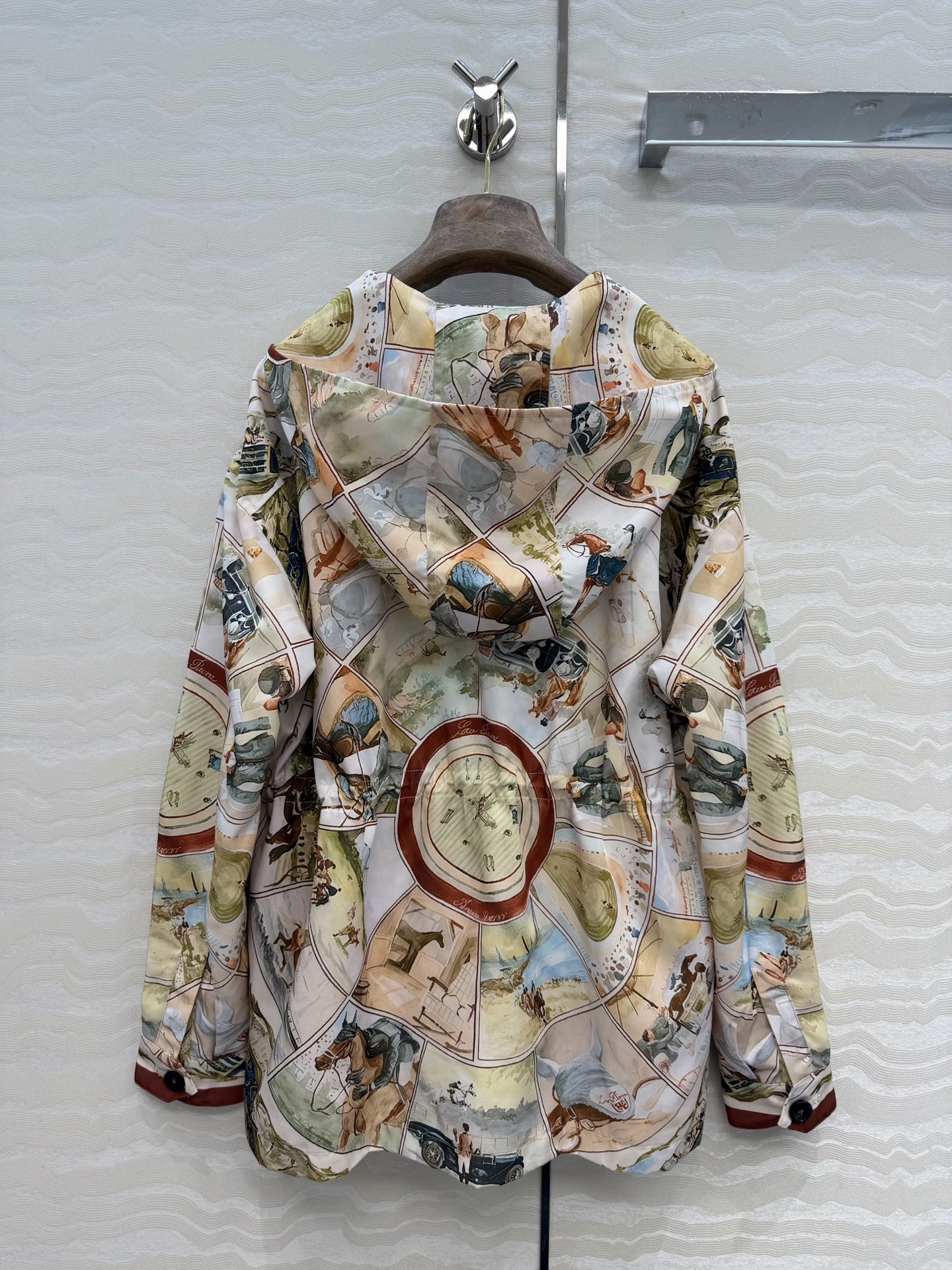 高端原单品质❤️ 26春款上新Lp高智感穿搭！老钱风氛围感kevin派克夹克外套。定位马场竞技万花筒 印