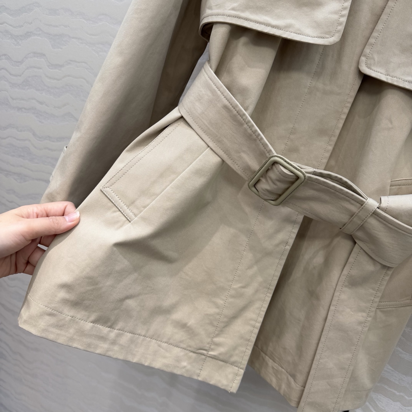 高端原单品质！❤️26早春新品Row风两件套风衣！极简主义高级穿搭！进口高密斜纹洗水纯棉面料挺阔质感细腻