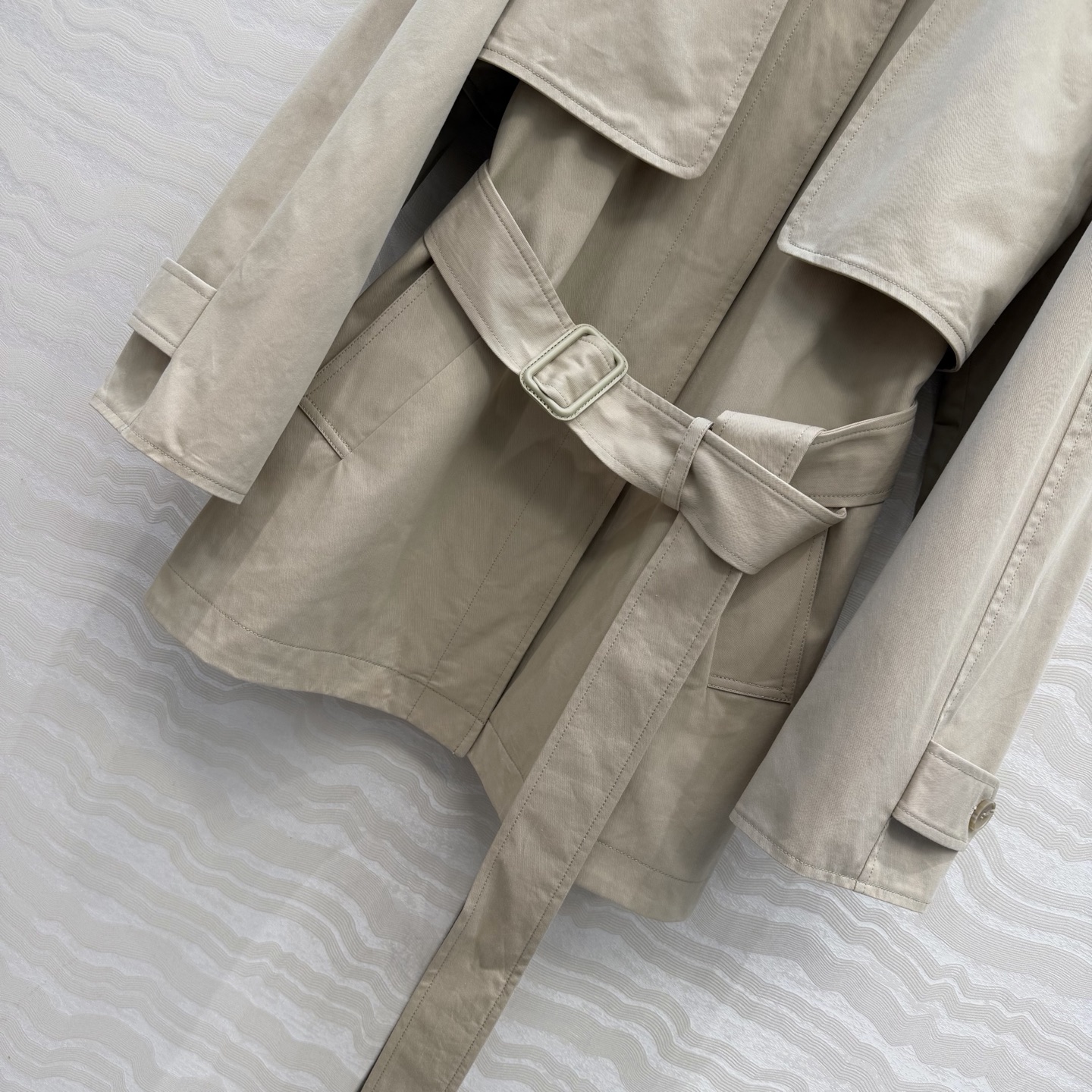 高端原单品质！❤️26早春新品Row风两件套风衣！极简主义高级穿搭！进口高密斜纹洗水纯棉面料挺阔质感细腻