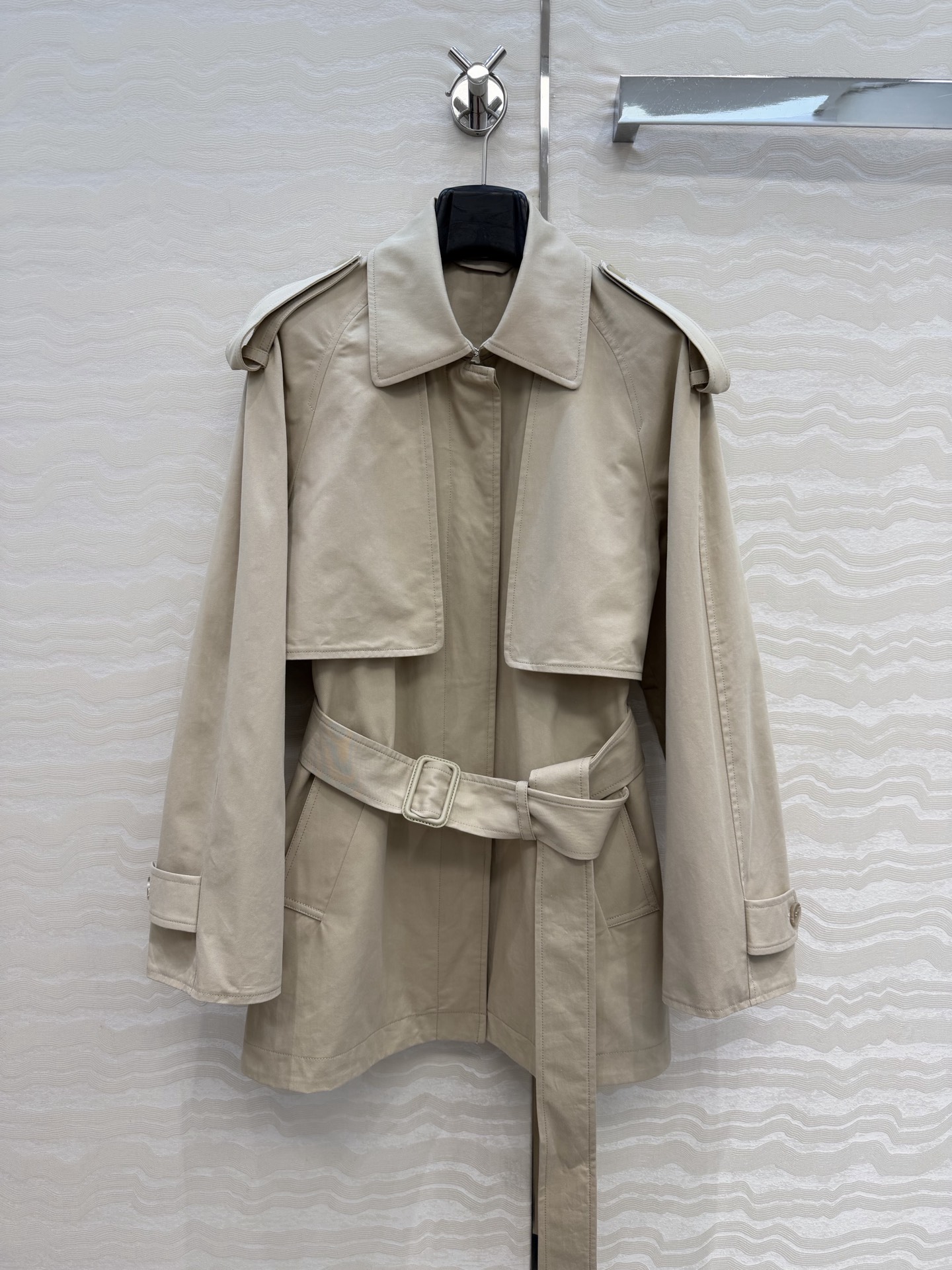 高端原单品质！❤️26早春新品Row风两件套风衣！极简主义高级穿搭！进口高密斜纹洗水纯棉面料挺阔质感细腻