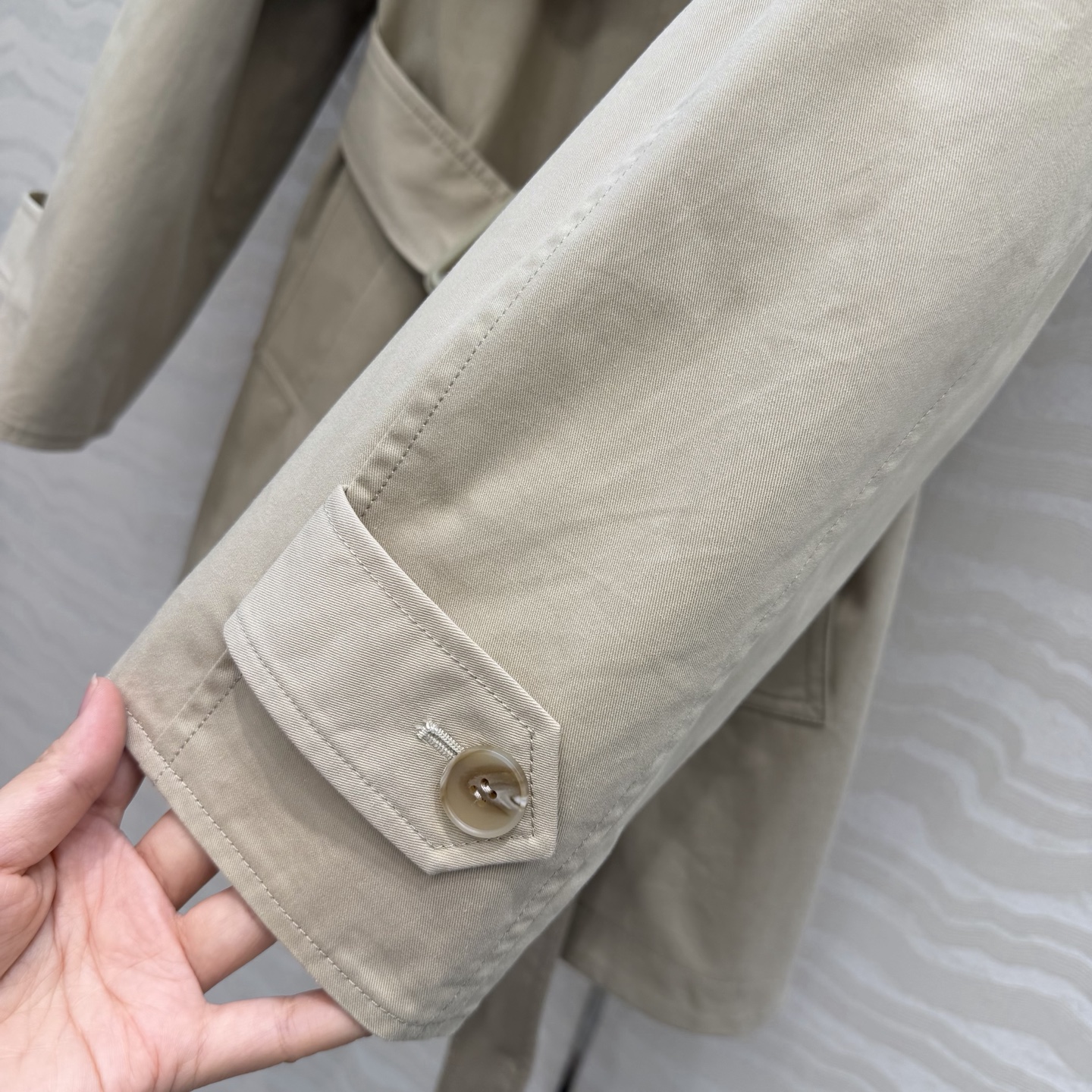 高端原单品质！❤️26早春新品Row风两件套风衣！极简主义高级穿搭！进口高密斜纹洗水纯棉面料挺阔质感细腻