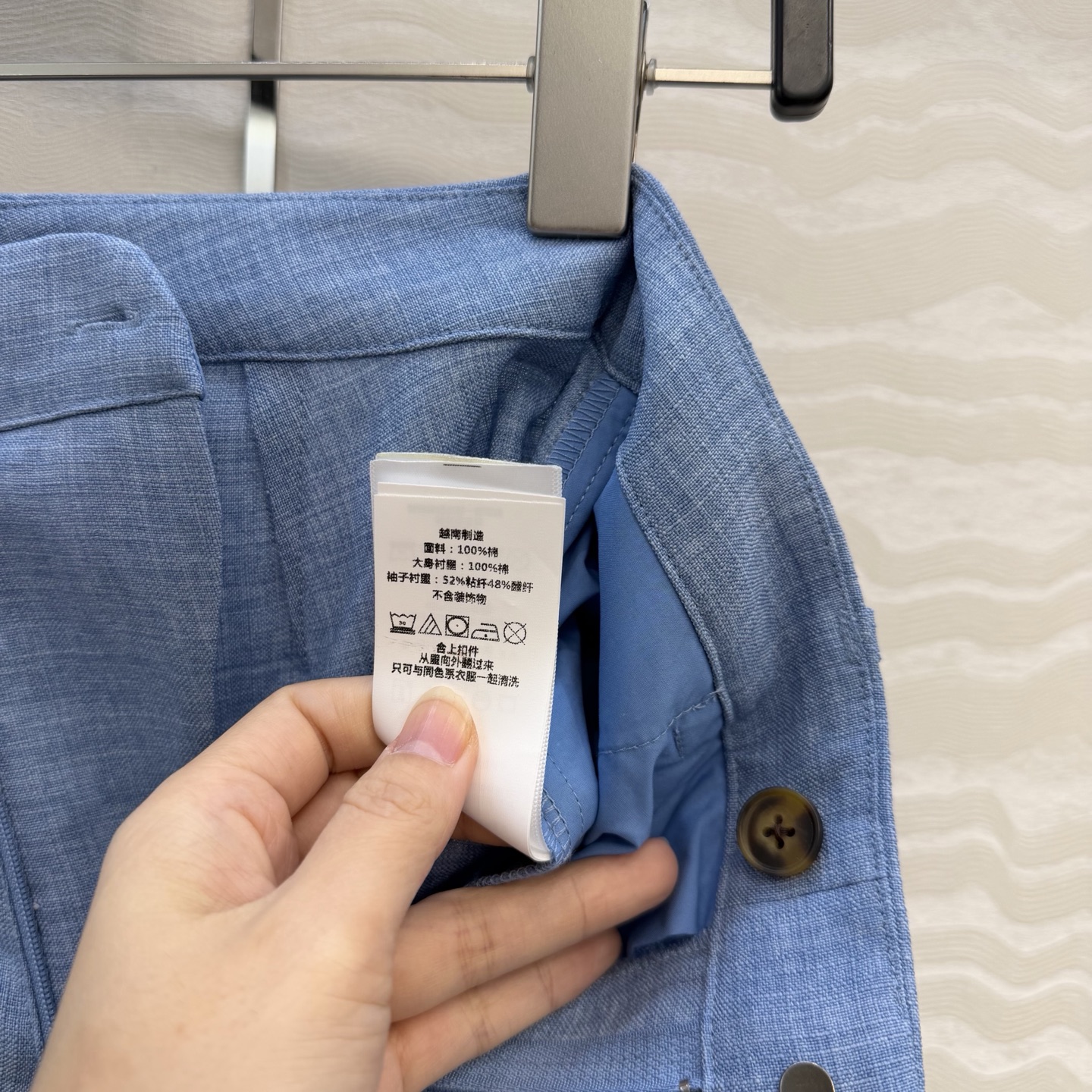 高端原单品质，RL26早春新品，郑秀晶同款温网英式老钱风穿搭，定制色织面料直筒裤！减龄学院风气质高级单品