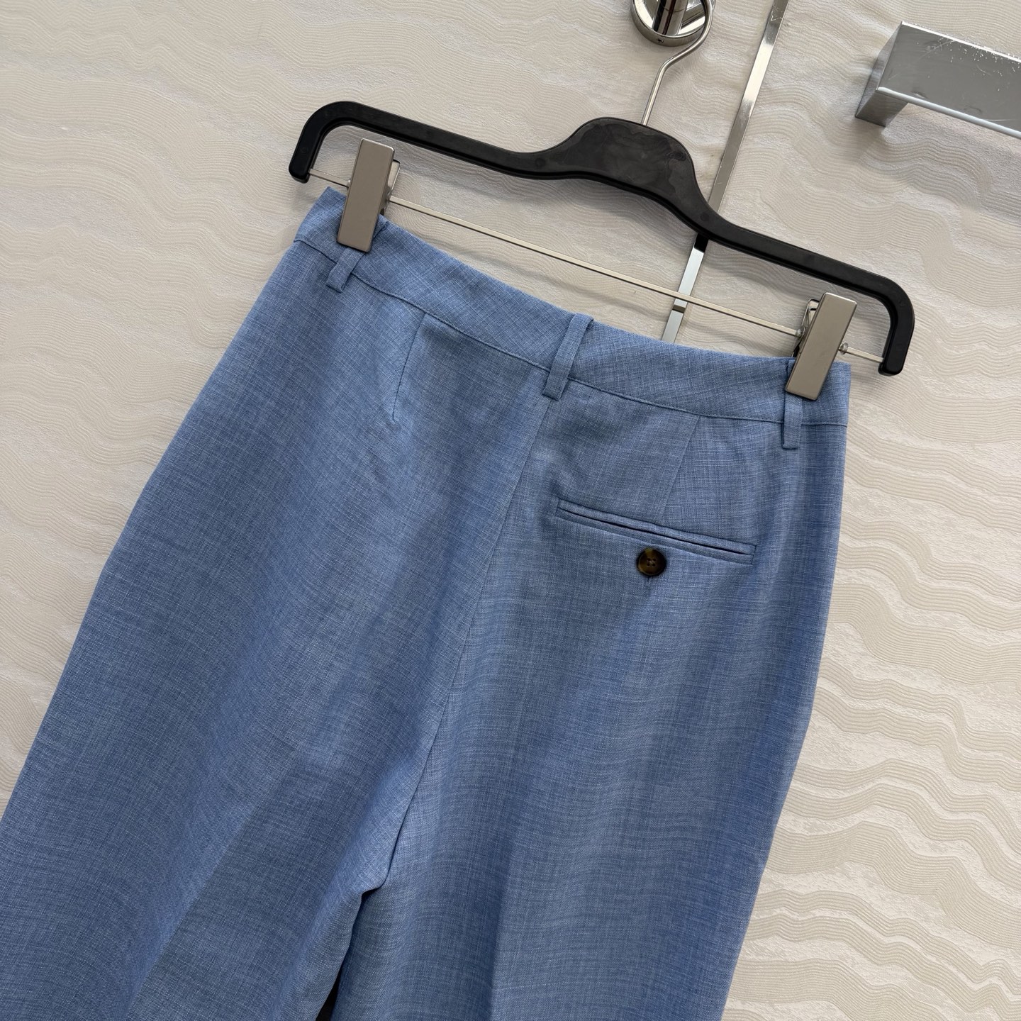 高端原单品质，RL26早春新品，郑秀晶同款温网英式老钱风穿搭，定制色织面料直筒裤！减龄学院风气质高级单品