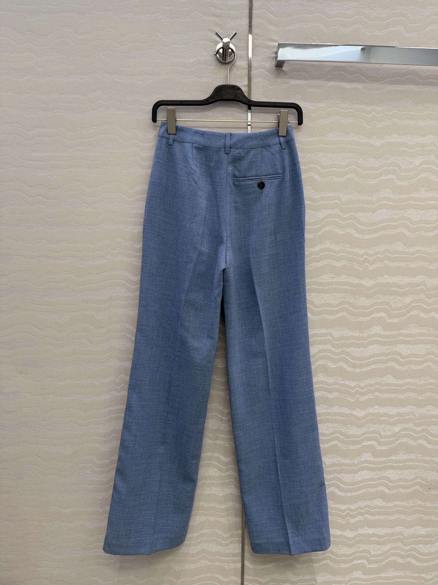 高端原单品质，RL26早春新品，郑秀晶同款温网英式老钱风穿搭，定制色织面料直筒裤！减龄学院风气质高级单品