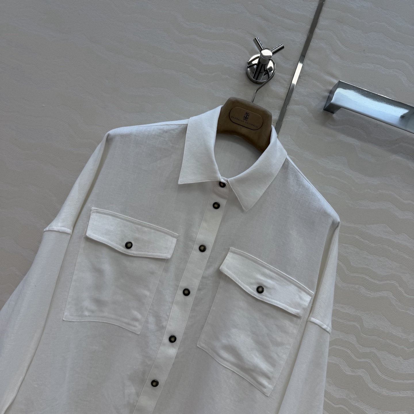 高端原单品质❤️26早春新品，BC长期亚麻套装，落肩设计夹克衬衫外套搭配松紧腰小短裤，下摆可调节设计轻松