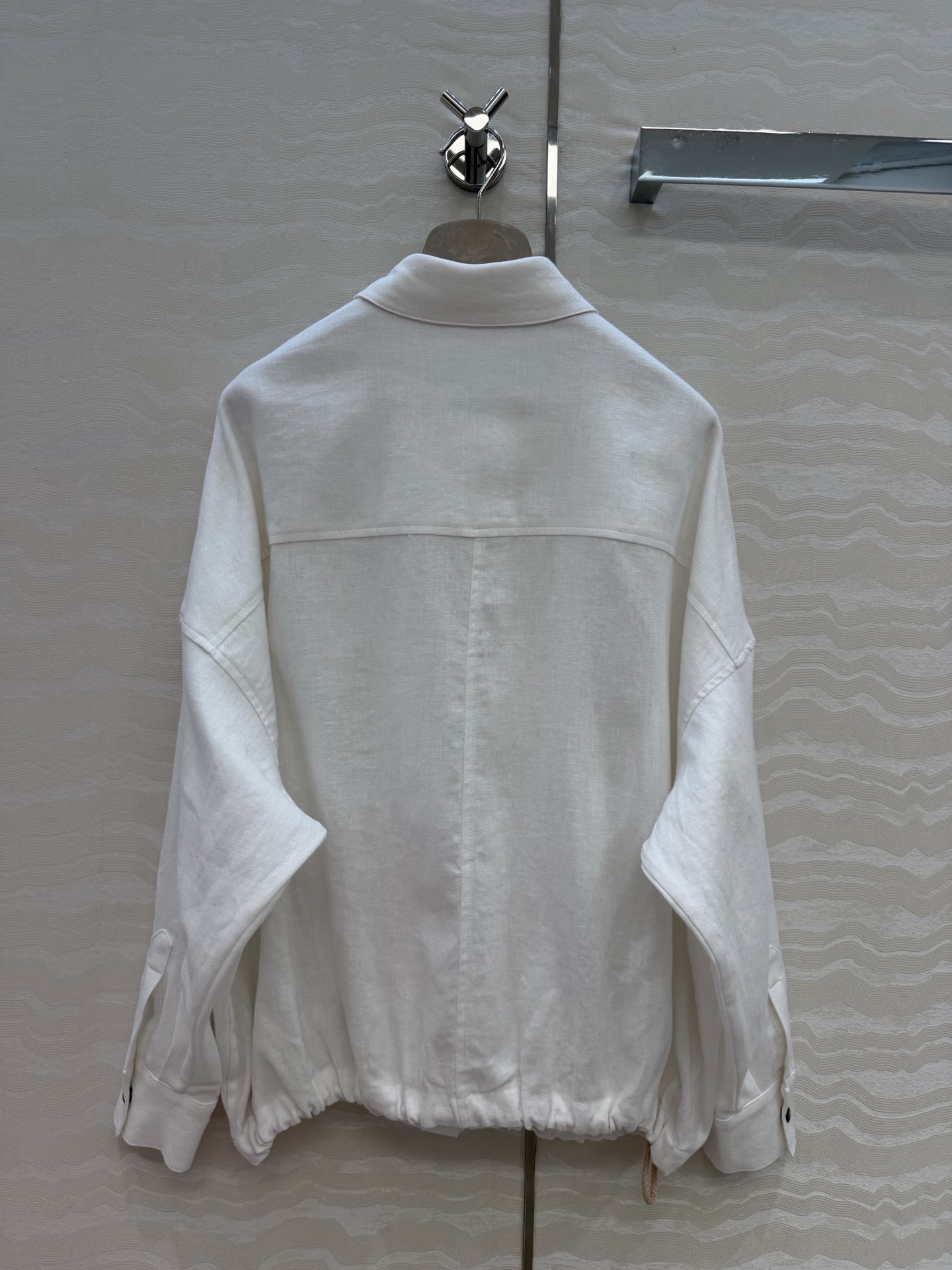 高端原单品质❤️26早春新品，BC长期亚麻套装，落肩设计夹克衬衫外套搭配松紧腰小短裤，下摆可调节设计轻松