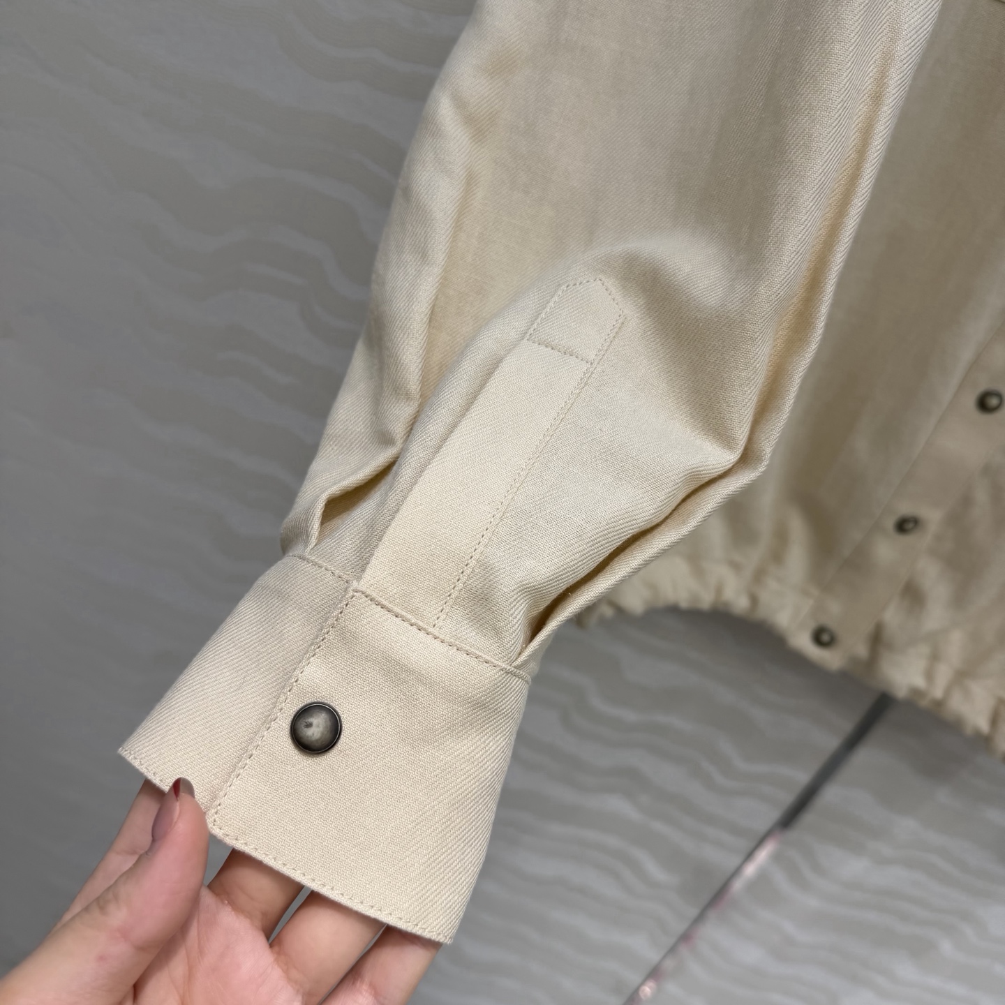 高端原单品质❤️26早春新品，BC长期亚麻套装，落肩设计夹克衬衫外套搭配松紧腰小短裤，下摆可调节设计轻松