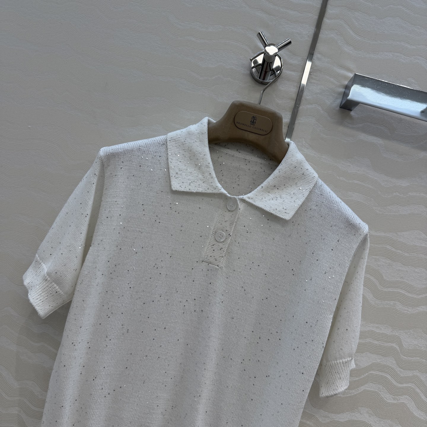 原单原单品质❤️行走的高定 Bc老钱风穿搭，高智感优雅气质polo领上衣。慵懒自在的氛围感！极简老钱风穿