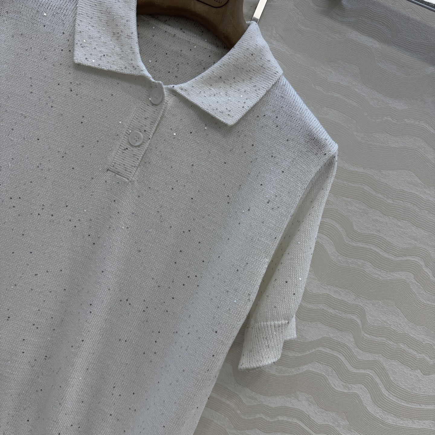 原单原单品质❤️行走的高定 Bc老钱风穿搭，高智感优雅气质polo领上衣。慵懒自在的氛围感！极简老钱风穿