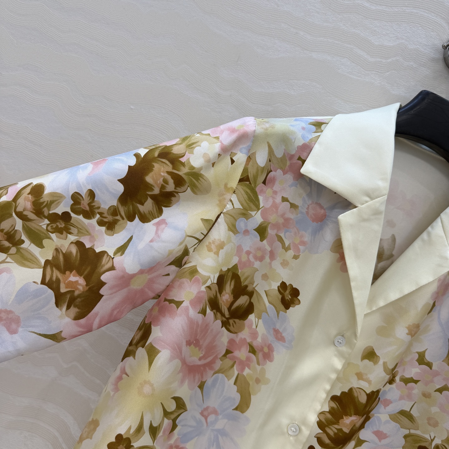 爆单推荐❤️原单品质，Ringmaster古董系列定位印花真丝衬衫！复古油画花㚏印花高级气息满满！100