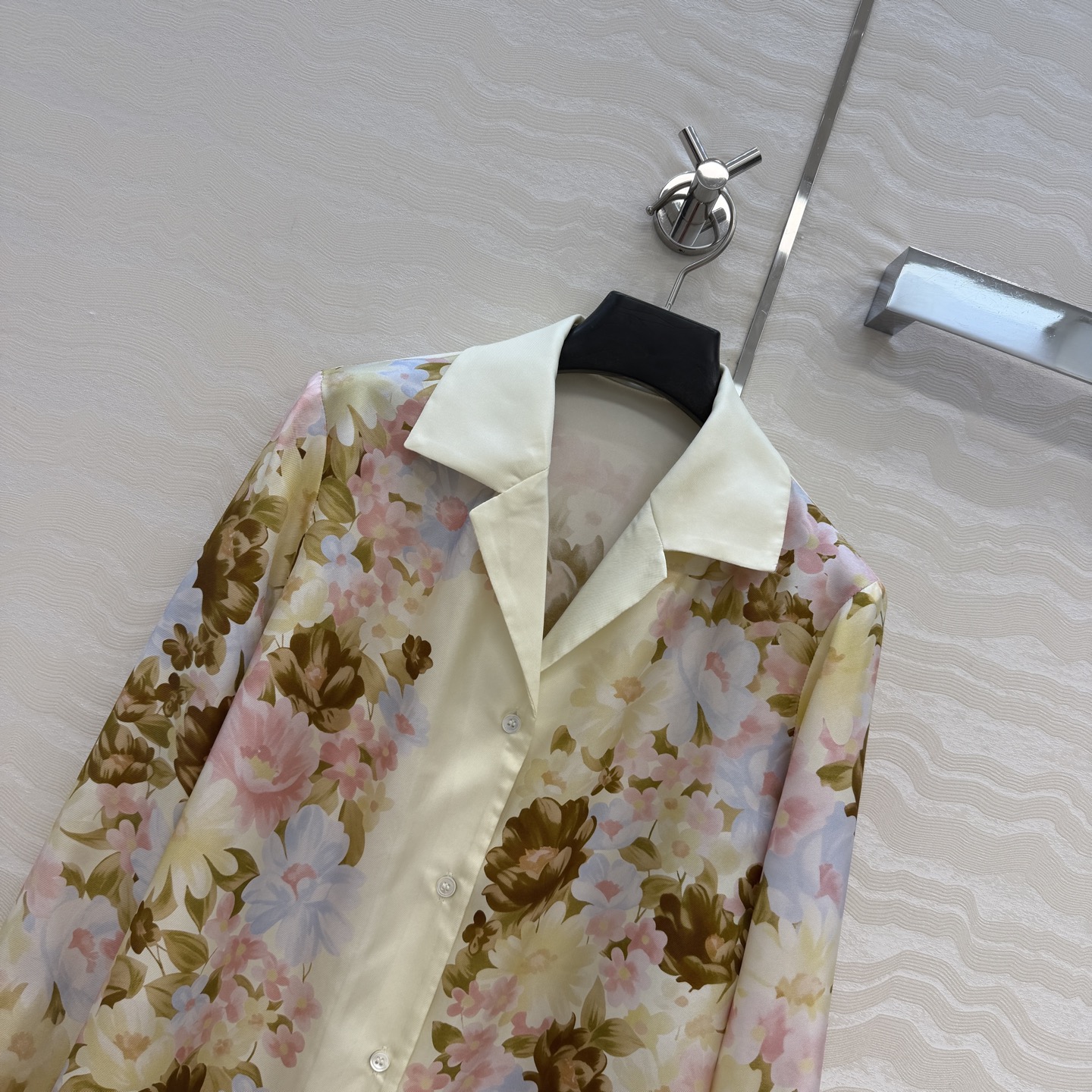 爆单推荐❤️原单品质，Ringmaster古董系列定位印花真丝衬衫！复古油画花㚏印花高级气息满满！100