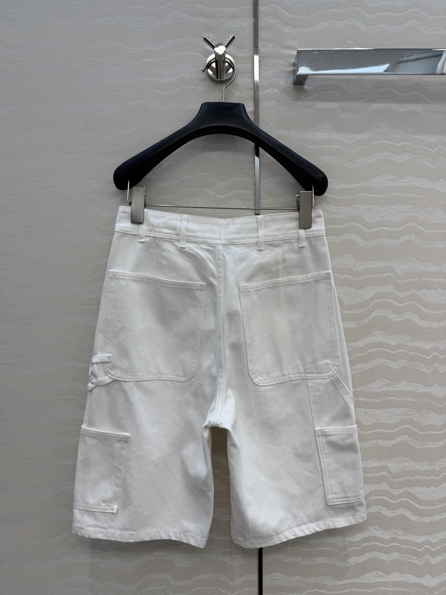 爆单推荐❤️coco女孩26p春夏新品，书包扣直筒牛仔中裤！白富美必入叠搭神器！定制双C工装口袋，复古酵