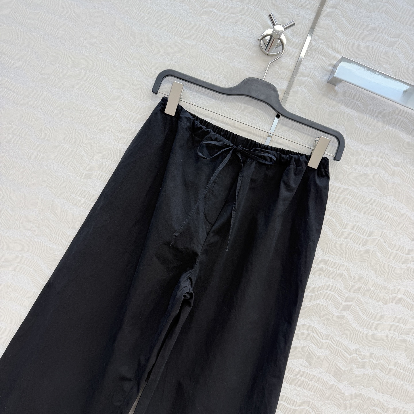 高端原单品质❤️Row风高智感穿搭！潇洒帅气的高级日本棉阔腿神裤！非常修饰腿型的抽绳腰设计，立体剪裁宽边