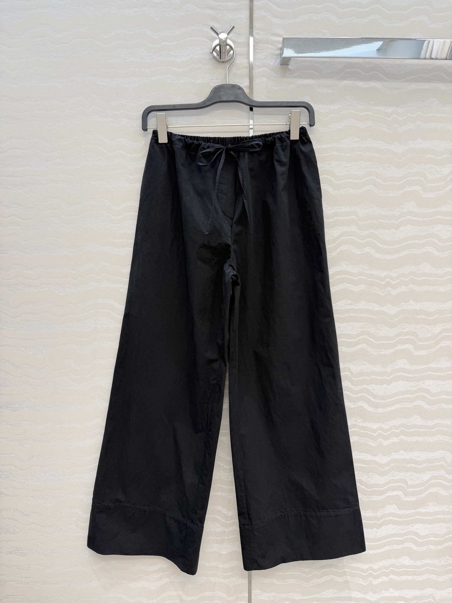 高端原单品质❤️Row风高智感穿搭！潇洒帅气的高级日本棉阔腿神裤！非常修饰腿型的抽绳腰设计，立体剪裁宽边