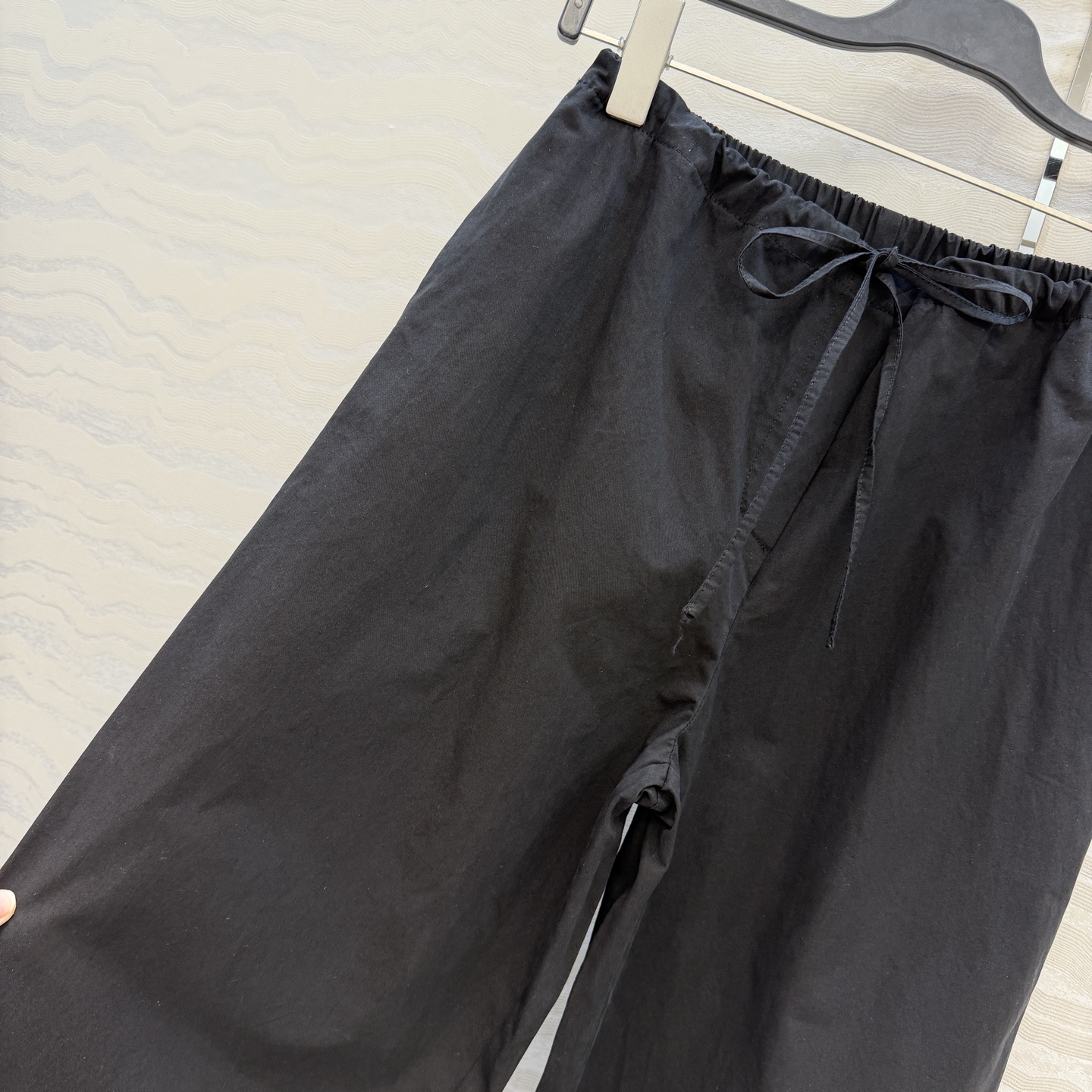 高端原单品质❤️Row风高智感穿搭！潇洒帅气的高级日本棉阔腿神裤！非常修饰腿型的抽绳腰设计，立体剪裁宽边