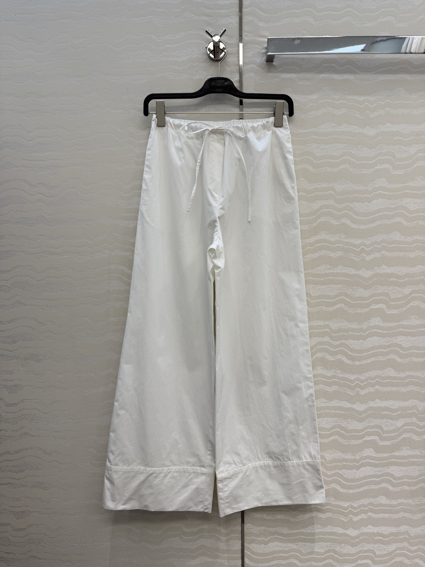 高端原单品质❤️Row风高智感穿搭！潇洒帅气的高级日本棉阔腿神裤！非常修饰腿型的抽绳腰设计，立体剪裁宽边