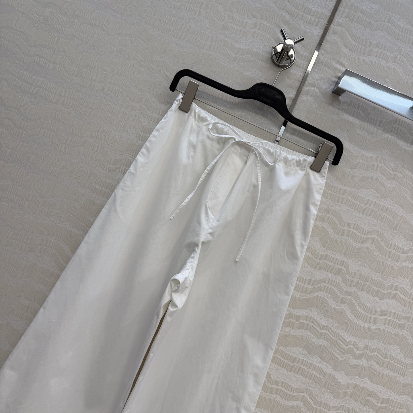 高端原单品质❤️Row风高智感穿搭！潇洒帅气的高级日本棉阔腿神裤！非常修饰腿型的抽绳腰设计，立体剪裁宽边