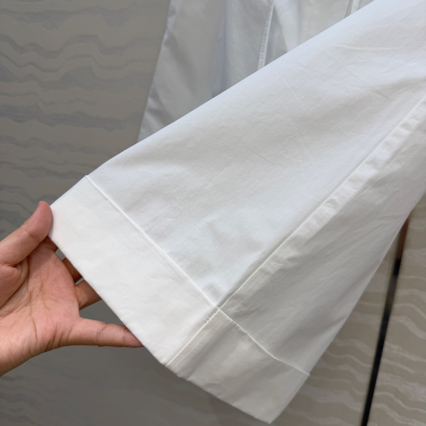 高端原单品质❤️Row风高智感穿搭！潇洒帅气的高级日本棉阔腿五分裤！！非常修饰腿型的抽绳腰设计，立体剪裁