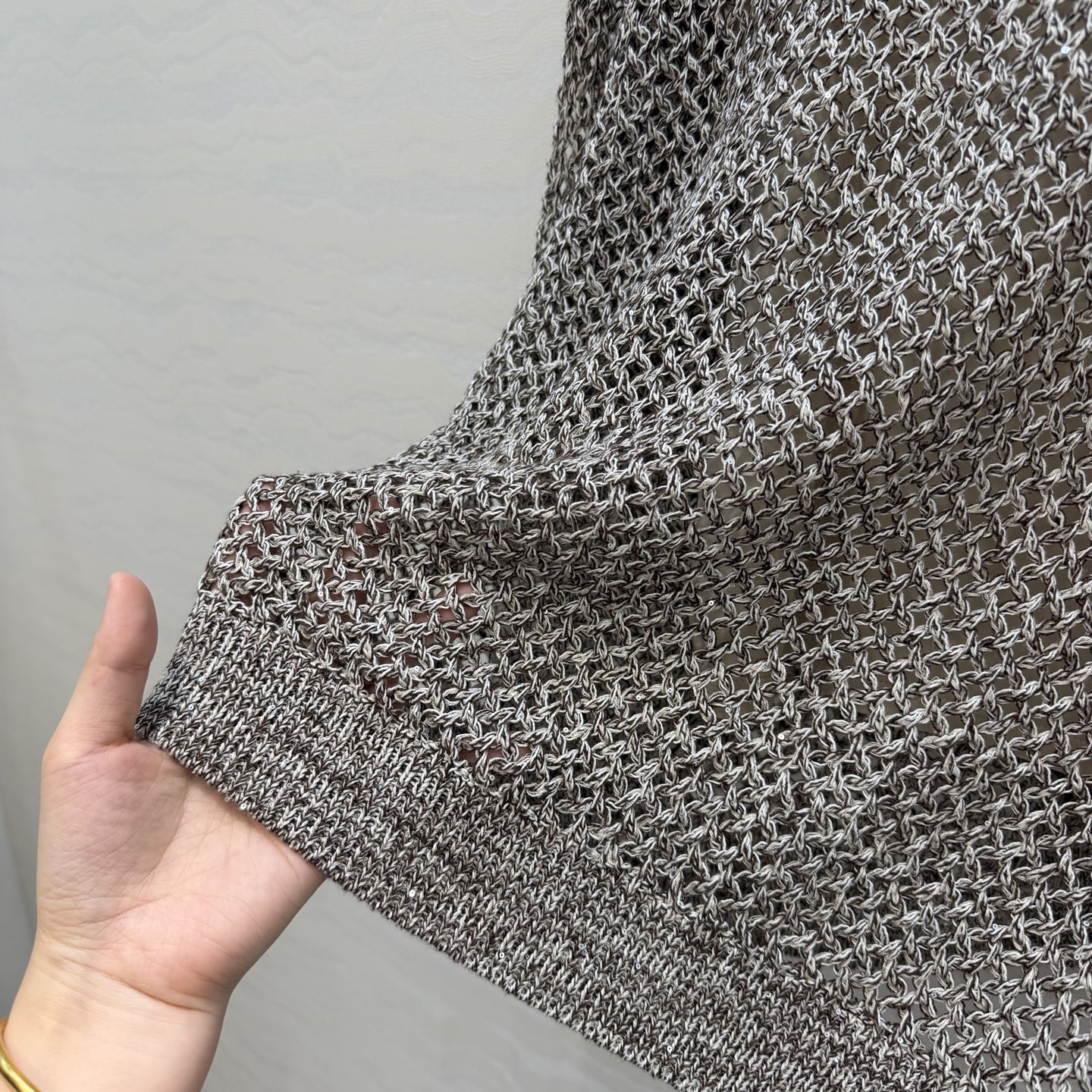 高端原单品质！行走的高定 BC高智感穿搭！超重工的刺绣珠片缕空上衣⚠️徳国进口机打造编织缕空工艺！进口亚