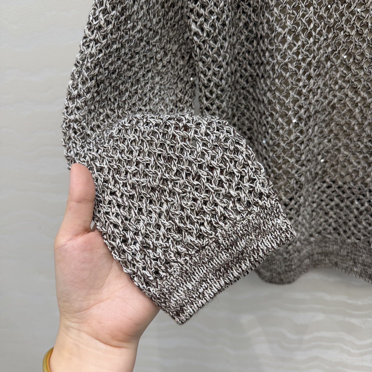 高端原单品质！行走的高定 BC高智感穿搭！超重工的刺绣珠片缕空上衣⚠️徳国进口机打造编织缕空工艺！进口亚