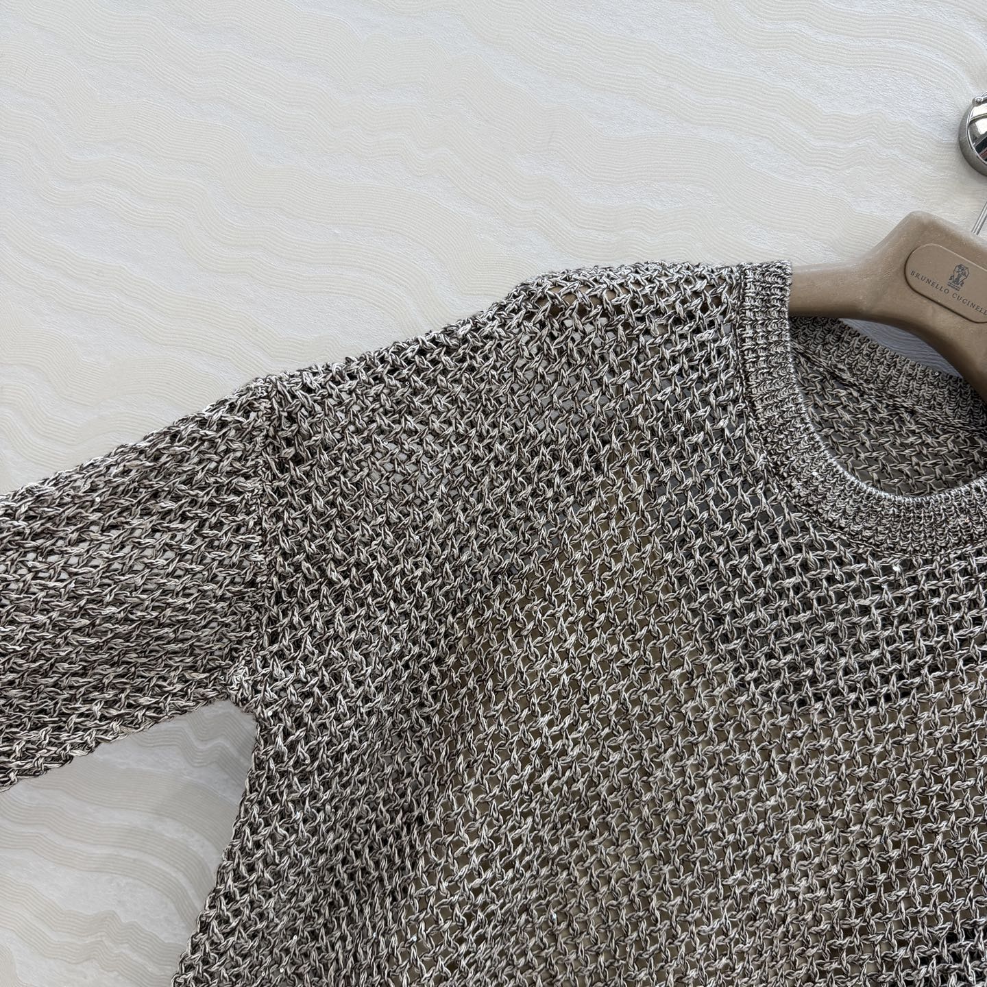 高端原单品质！行走的高定 BC高智感穿搭！超重工的刺绣珠片缕空上衣⚠️徳国进口机打造编织缕空工艺！进口亚