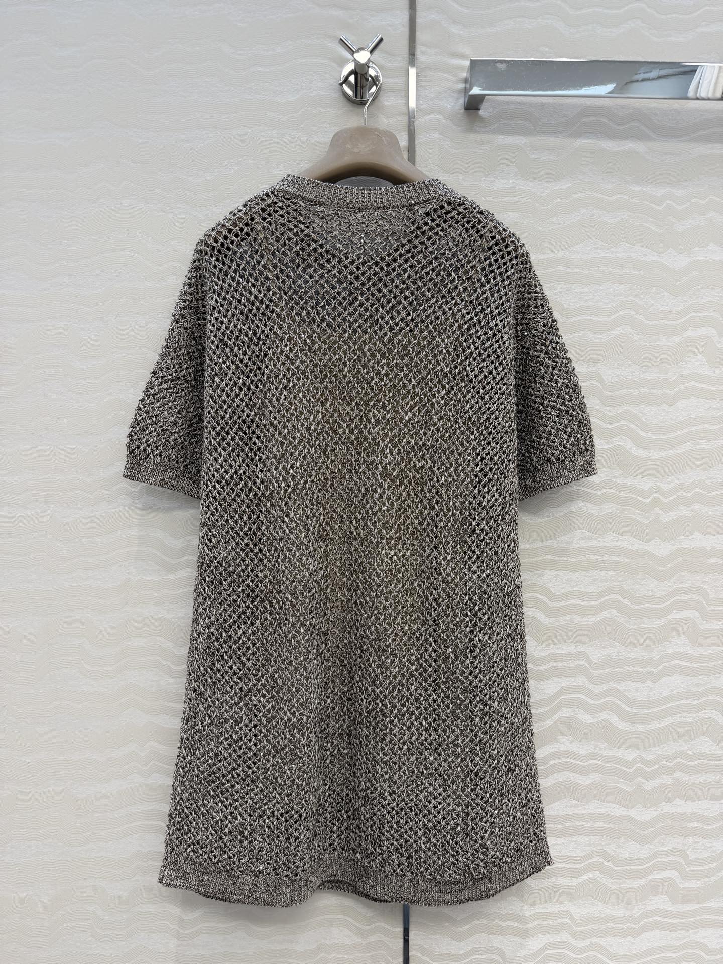 高端原单品质！行走的高定 BC高智感穿搭！超重工的刺绣珠片缕空连衣裙⚠️徳国进口机打造编织缕空工艺！进口