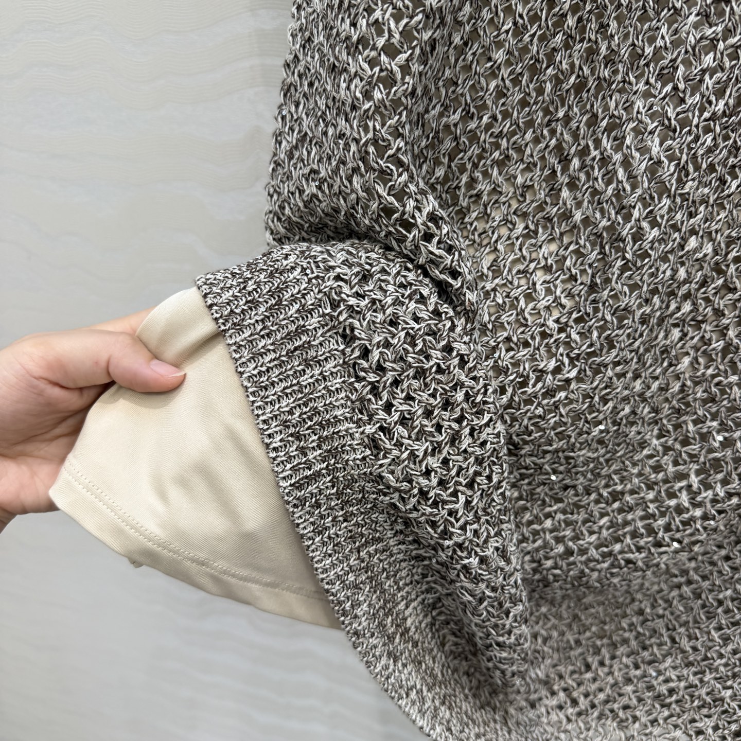 高端原单品质！行走的高定 BC高智感穿搭！超重工的刺绣珠片缕空连衣裙⚠️徳国进口机打造编织缕空工艺！进口