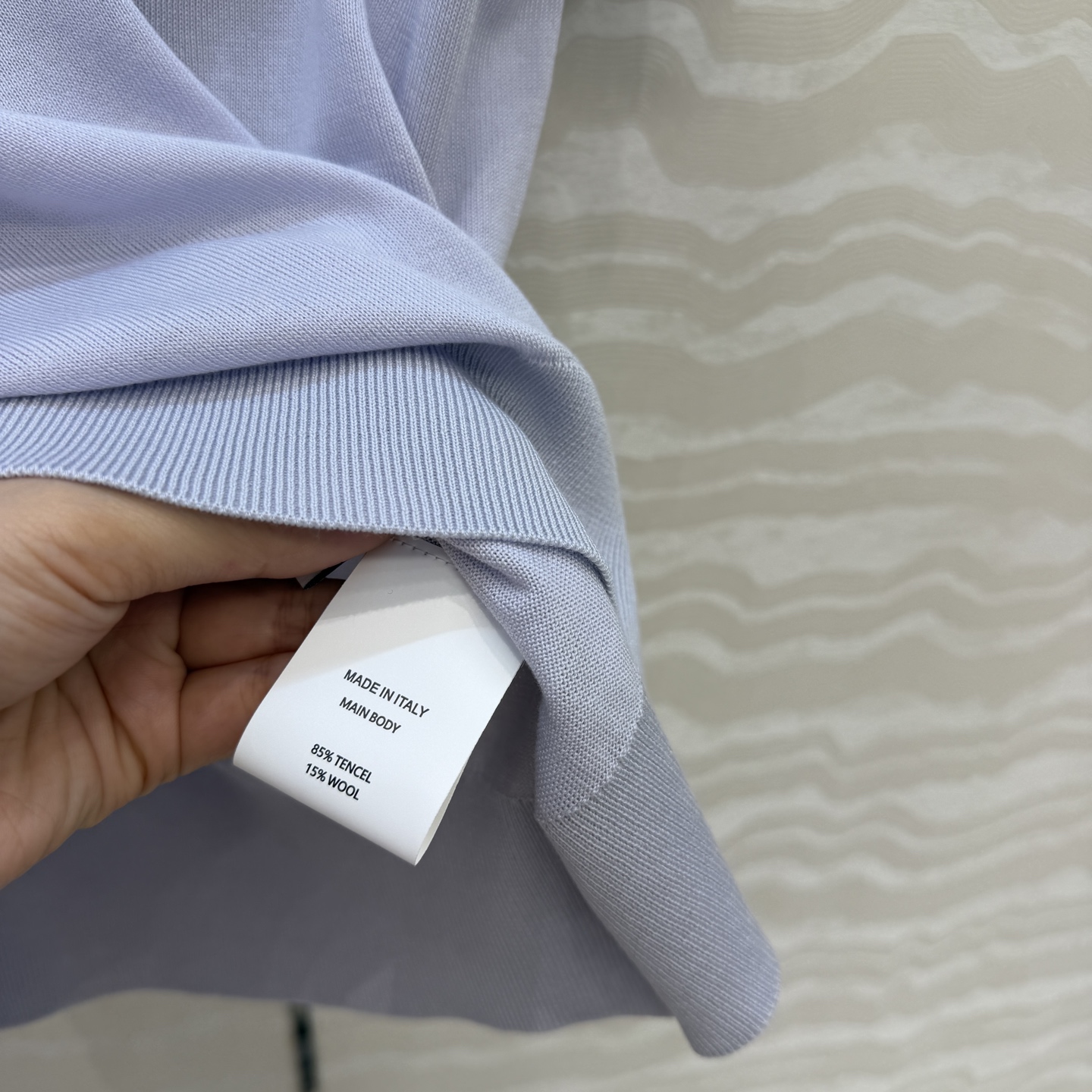 高端原单品质❤️Lp高智感老钱风穿搭！春夏新品高级素色天丝羊毛polo领短袖上衣！18针工艺温柔极致优雅