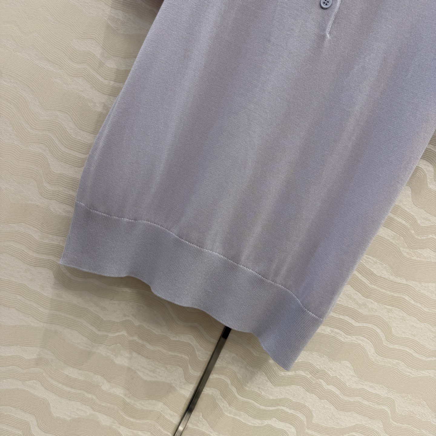 高端原单品质❤️Lp高智感老钱风穿搭！春夏新品高级素色天丝羊毛polo领短袖上衣！18针工艺温柔极致优雅