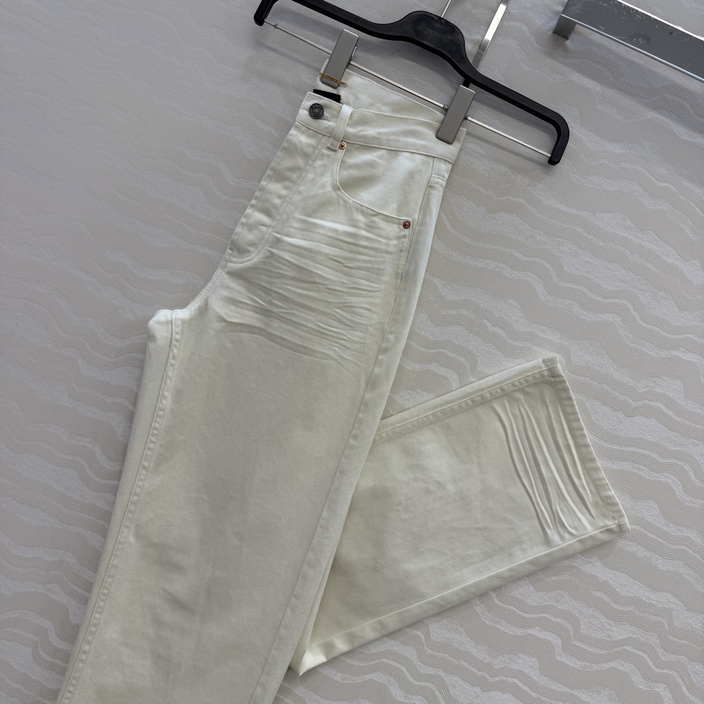 独家首发❤️高端原单品质🍒slp高智感女神牛仔裤！腿长2米8的V腰神裤！定制高压褶纹洗水进口土耳其牛仔面