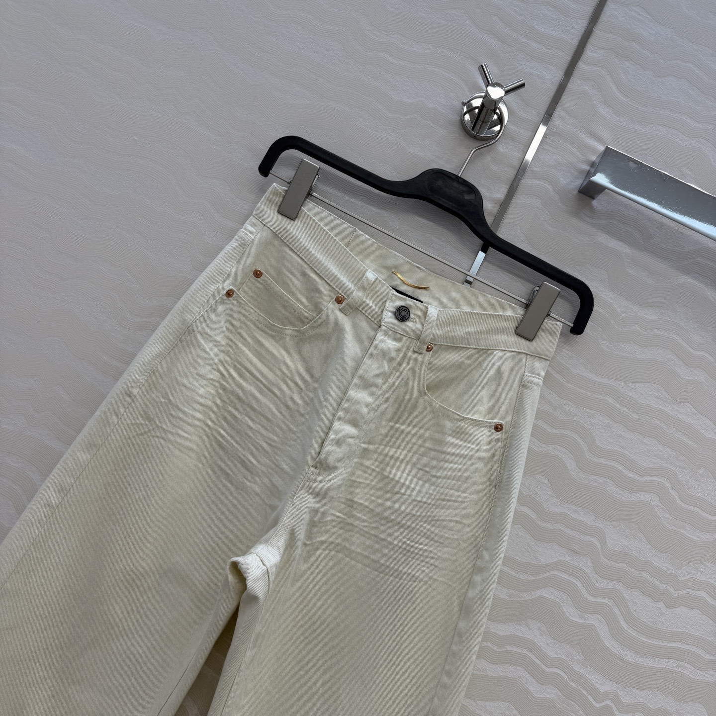 独家首发❤️高端原单品质🍒slp高智感女神牛仔裤！腿长2米8的V腰神裤！定制高压褶纹洗水进口土耳其牛仔面