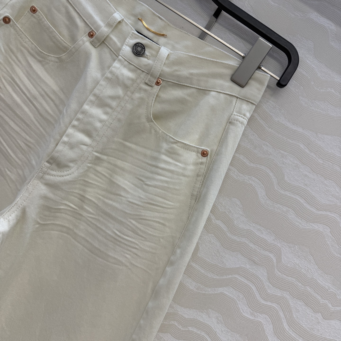 独家首发❤️高端原单品质🍒slp高智感女神牛仔裤！腿长2米8的V腰神裤！定制高压褶纹洗水进口土耳其牛仔面