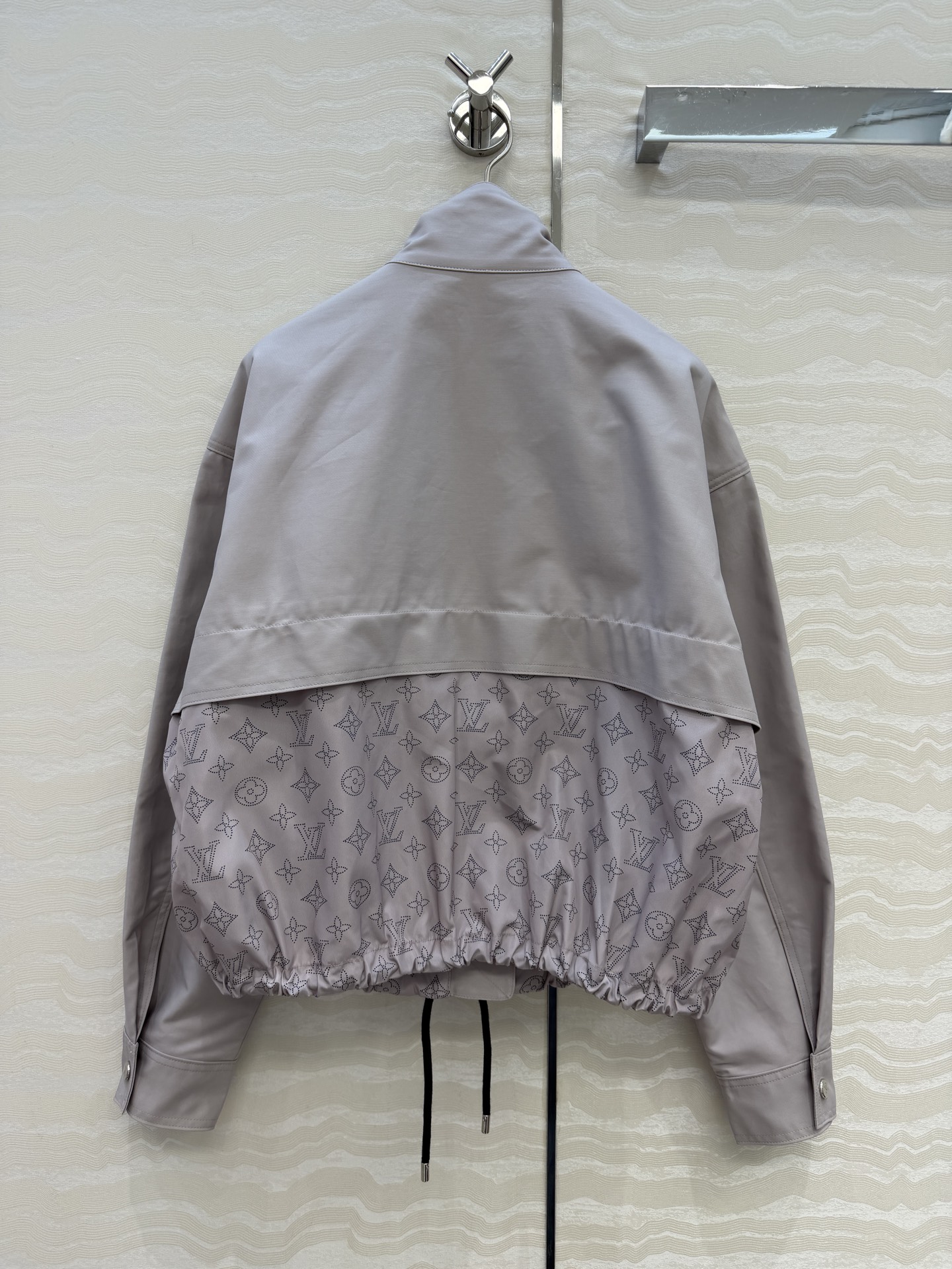 爆单推荐，原单品质💕26春夏新品！flight mode经典MONOGRAM拼接夹克外套！假两件设计高级