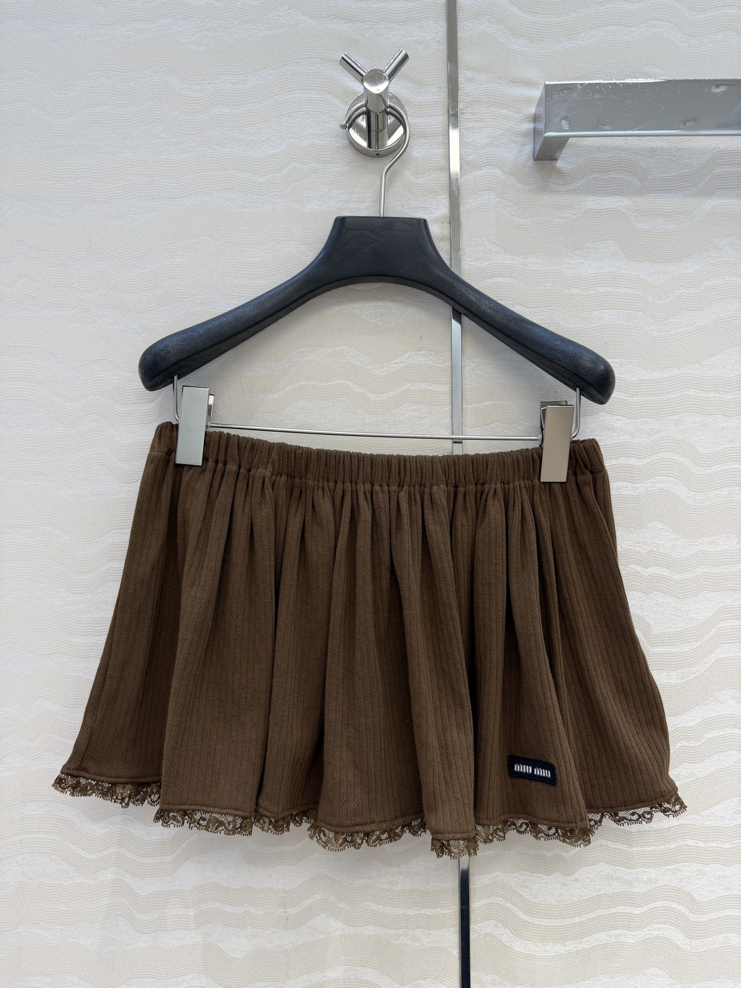 爆单推荐❤️原单品质🌸miu系少女穿搭！知性分子学院风蓬蓬超短半裙！气质氛围感单品，定制100%提花纯棉