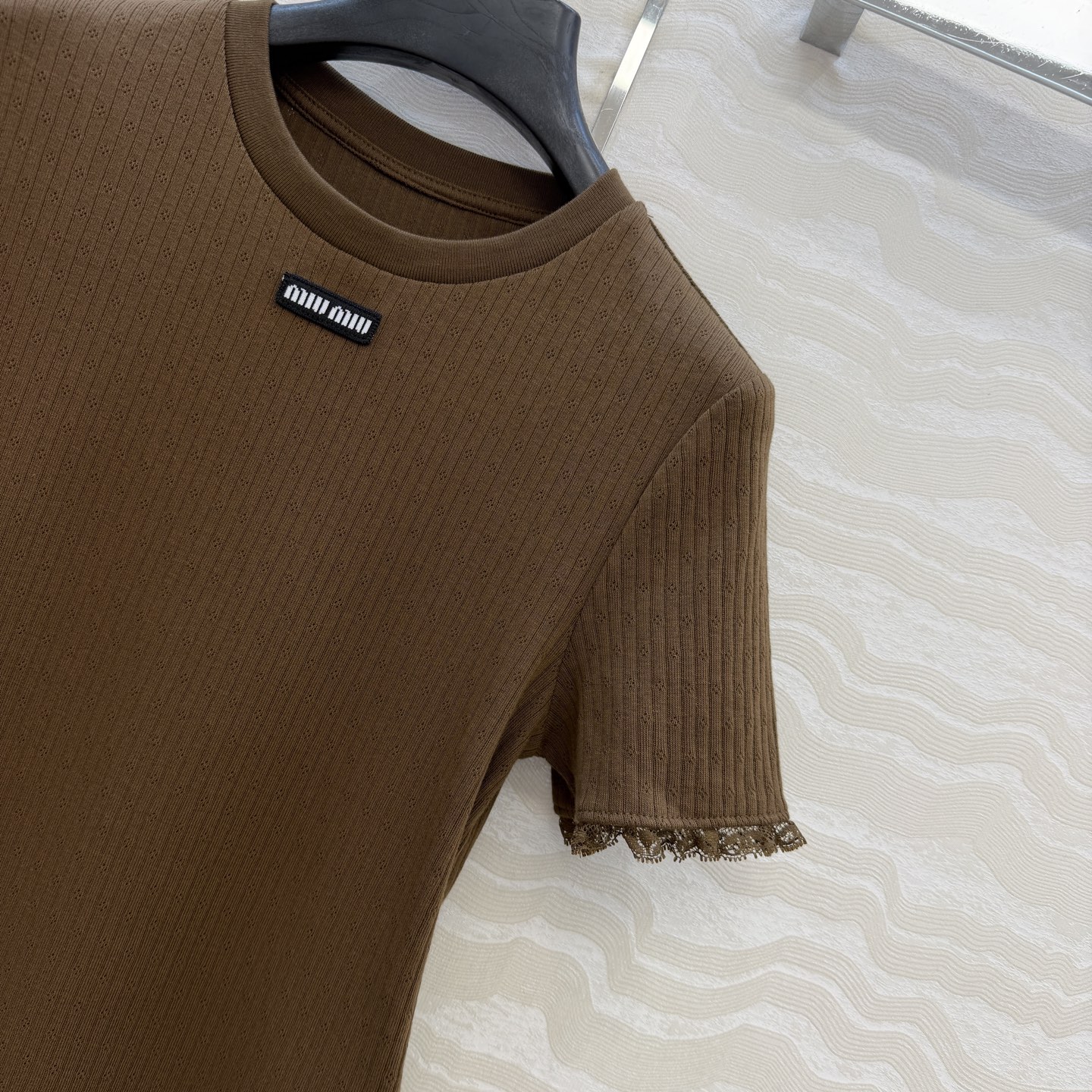 爆单推荐❤️原单品质🌸miu系少女穿搭！知性分子学院风短款小上衣！气质氛围感单品，定制100%提花纯棉面