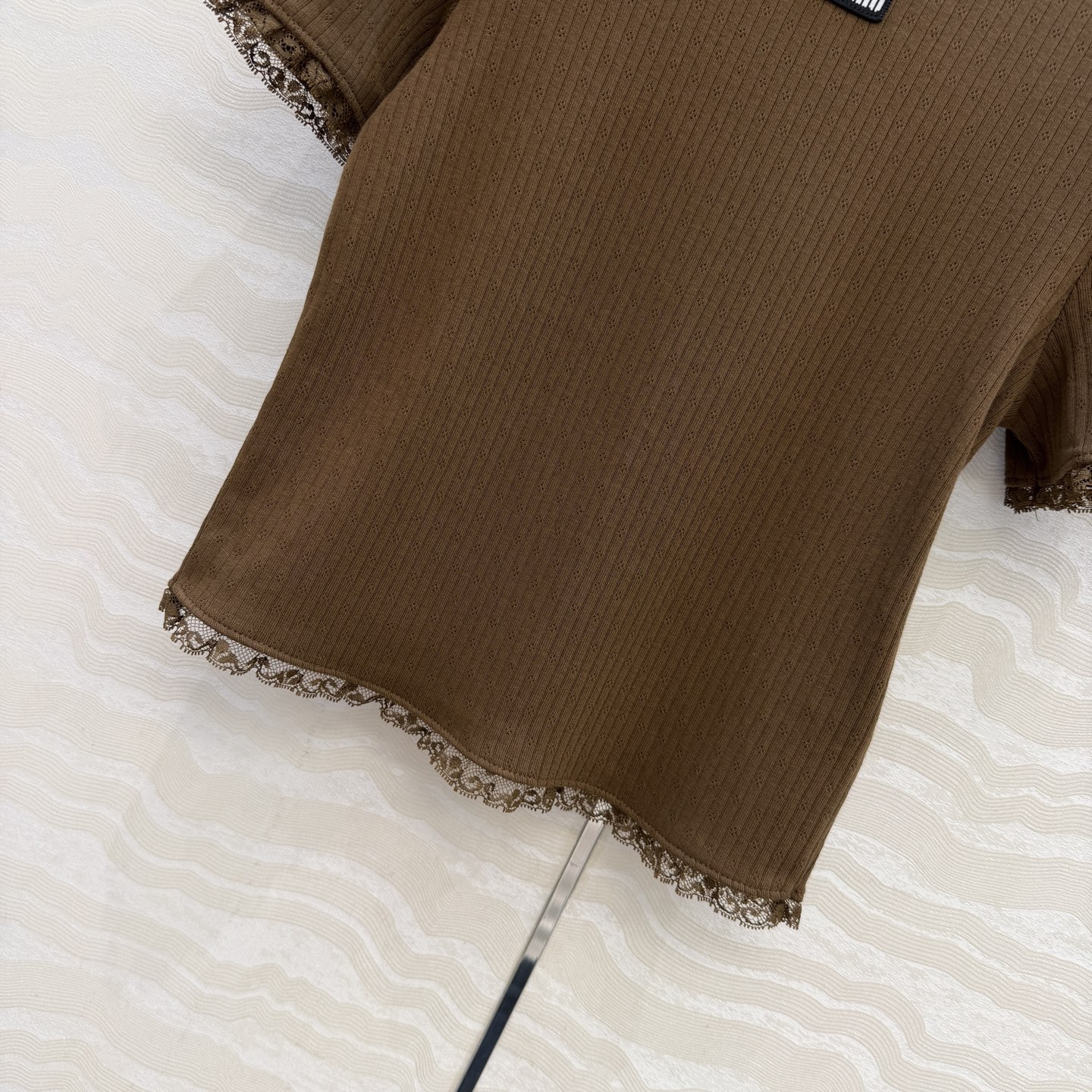 爆单推荐❤️原单品质🌸miu系少女穿搭！知性分子学院风短款小上衣！气质氛围感单品，定制100%提花纯棉面