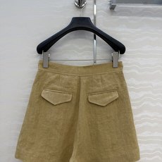高端原单品质,RL26春夏新品,高级感老钱风穿搭,定制进口砂洗100%亚麻面料搭扣西装小短裤!重磅高支数 高端原单品质,RL26春夏新品,高级感老钱风穿搭,定制进口砂洗100%亚麻面料搭扣西装小短裤!重磅高支数