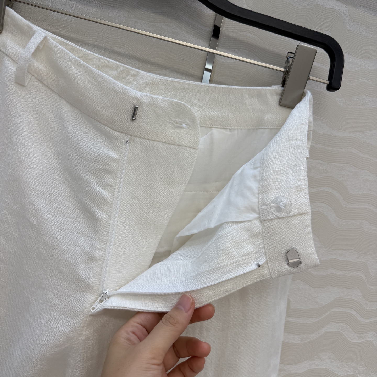 高端原单品质，RL26春夏新品，高级感老钱风穿搭，定制进口砂洗100%亚麻面料直筒裤！重磅高支数砂洗亚麻
