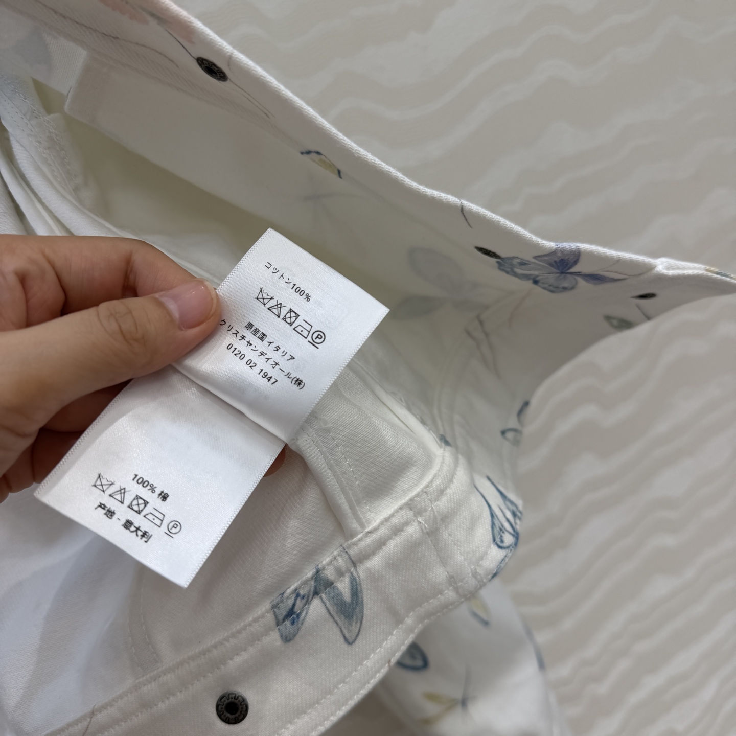 原单品质🤞MissD航海系列牛仔夹克外套！夏日花㚏印花洗水牛仔面料高级又时髦！衣橱必备的万年搭！气质小翻