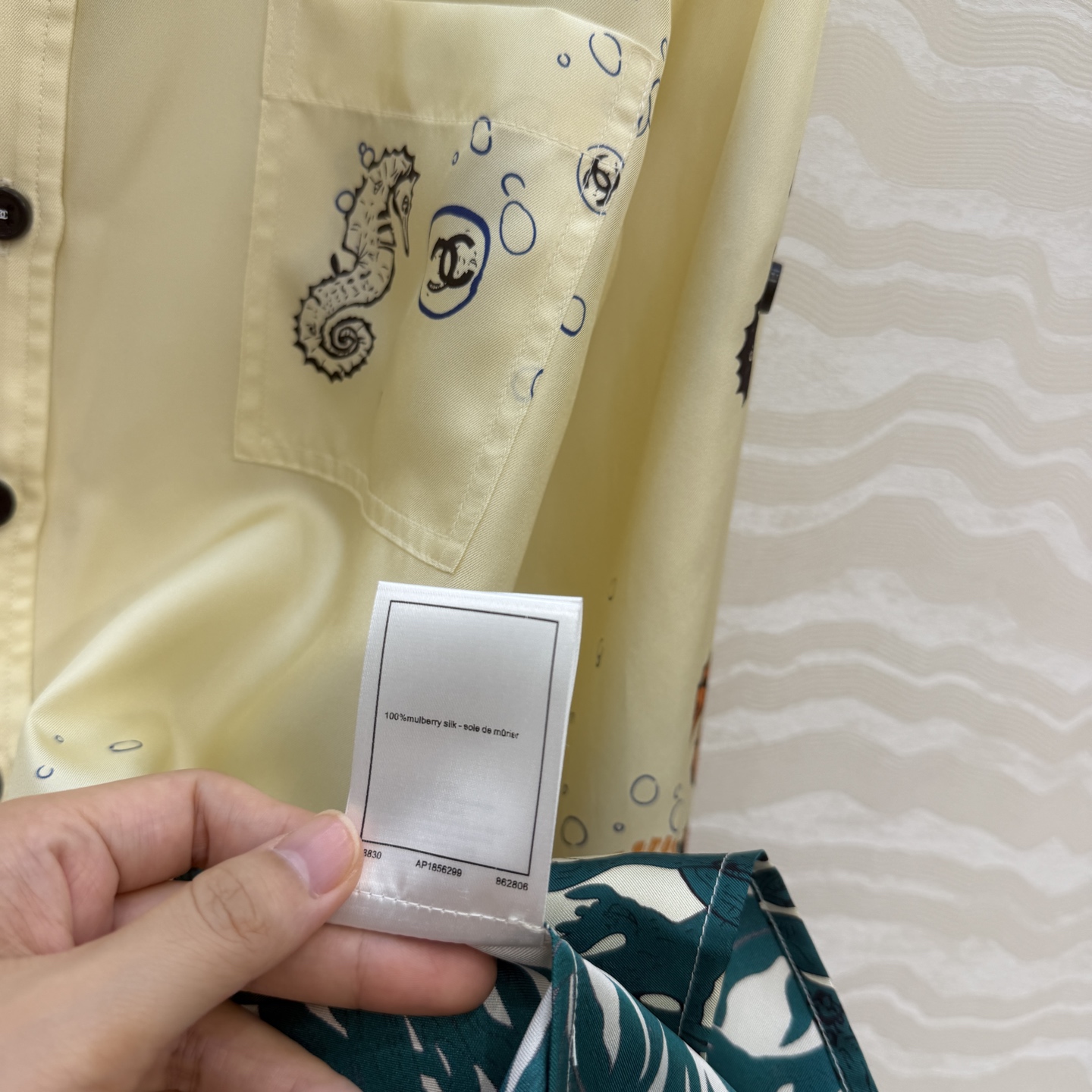 高端原单品质❤️Coco女孩beach沙滩🏖️系列度假新品！海底世界🌊真丝衬衫！100%真丝斜纹绸面料丝