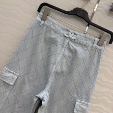 原单品质❤️Coco女孩beach沙滩🏖️系列度假新品!重工刺绣菱格线绣牛仔直筒裤!工装口袋卷裤脚设计经 原单品质❤️Coco女孩beach沙滩🏖️系列度假新品!重工刺绣菱格线绣牛仔直筒裤!工装口袋卷裤脚设计经