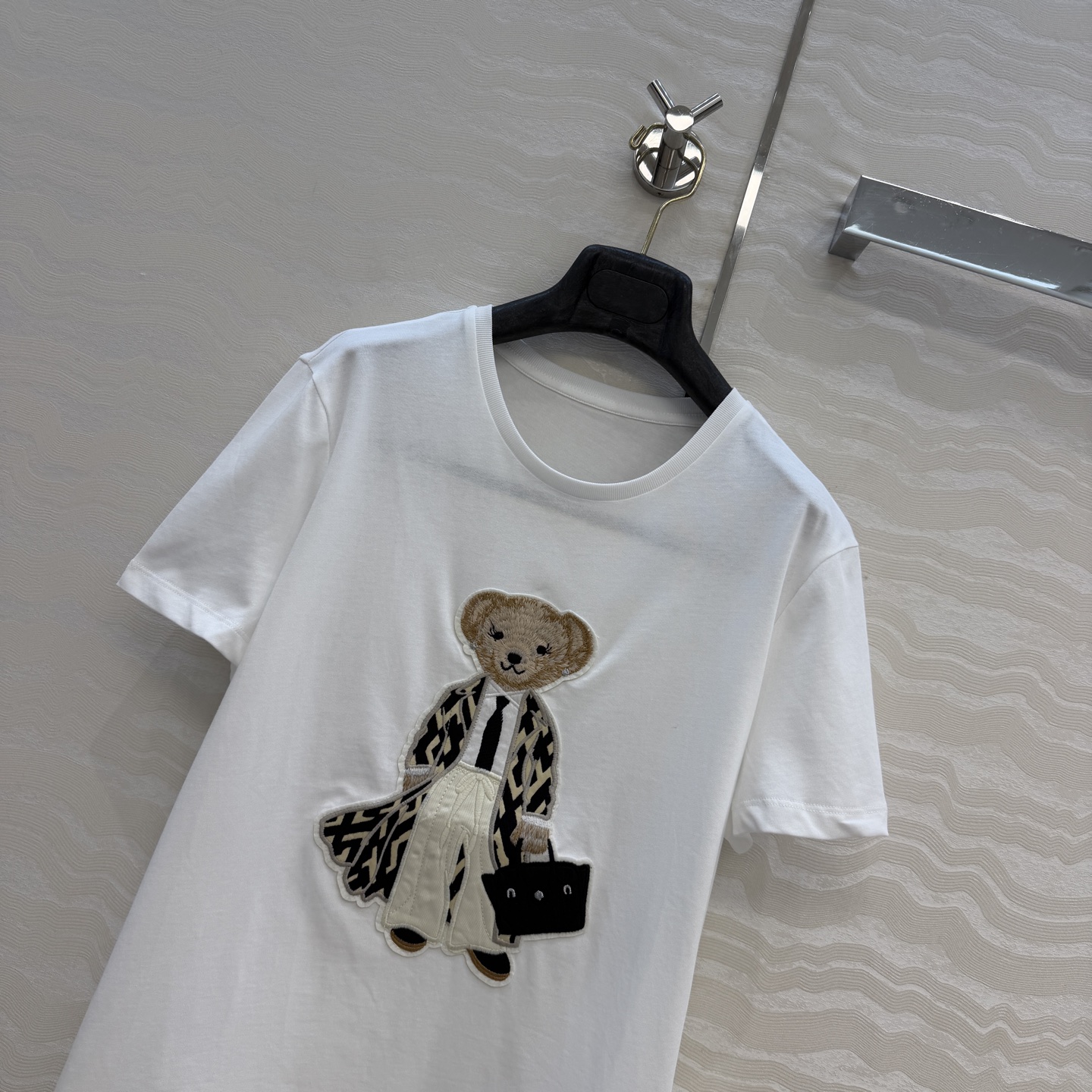 原单品质❤️RL紫标新品！浓郁美式风格小熊短袖T！减龄经典版型。品质控必入。进口纯棉卫衣面料质感超赞！立