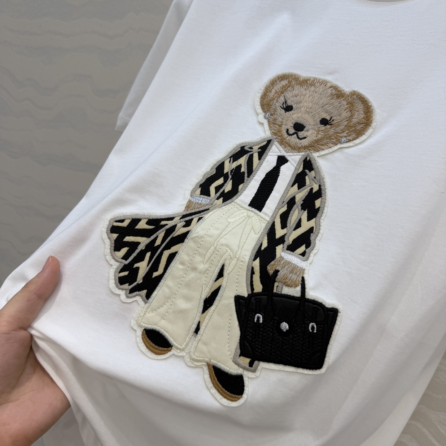 原单品质❤️RL紫标新品！浓郁美式风格小熊短袖T！减龄经典版型。品质控必入。进口纯棉卫衣面料质感超赞！立