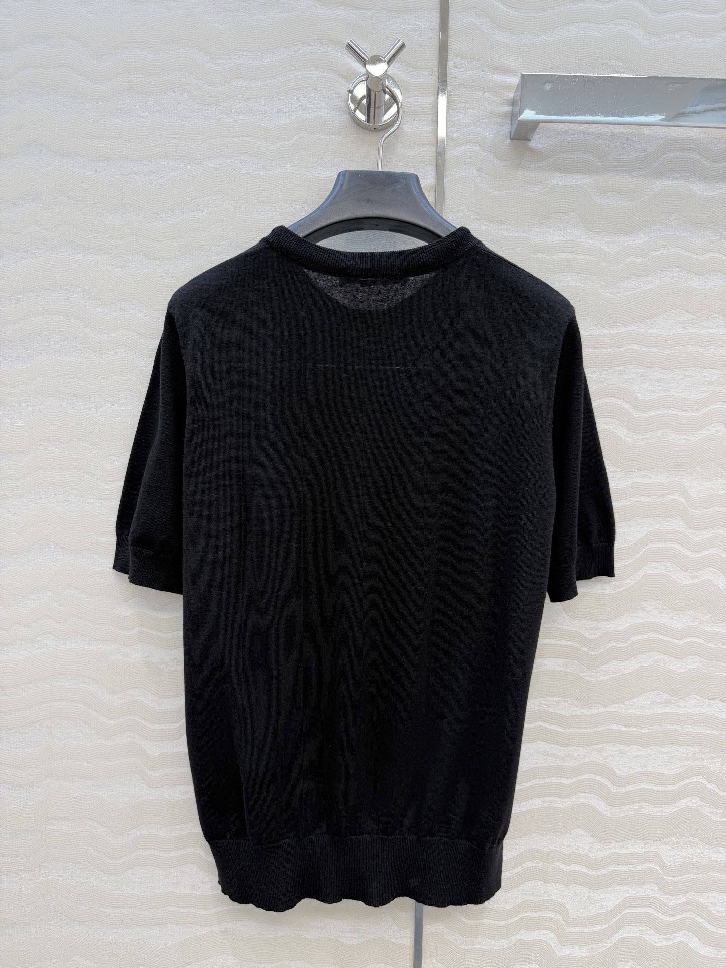 高端原单品质！26春夏新品，Monogram花㚏领结针织短袖上衣！18针瑞士机工艺！进口天丝纯棉纱线细腻