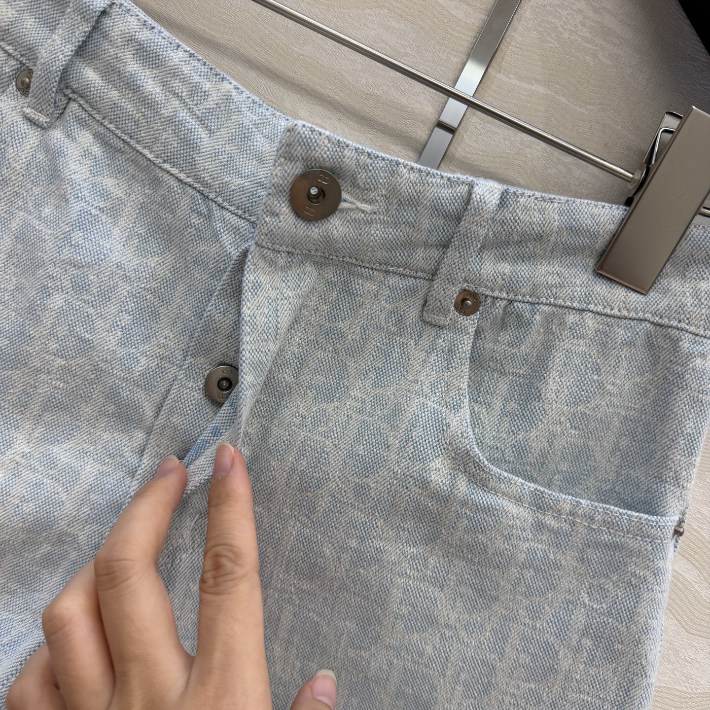 原单品质🤞MissD航海夏日系列牛仔短裤！定制色织提花工艺洗水牛仔面料高级又时髦！衣橱必备的万年搭！经典