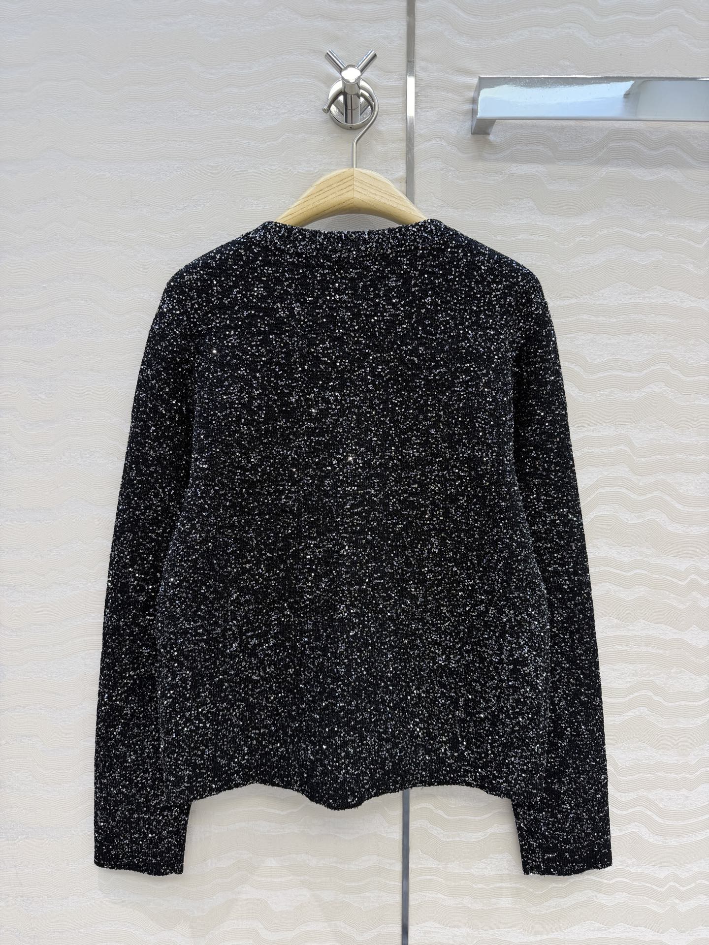高端原单品质🖤MissD*秋冬限定新品！高级闪耀奢华幻彩珠片针织开衫外套！进口珠片纱线瑞士双织工艺质感超赞！BlingB