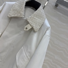 独家首发💕高端原单品质,BV长期主义。巴恩风高智感时髦穿搭!新品夹克外套!定制进口100%小羊皮手工编织领设计创意无限♾ 独家首发💕高端原单品质,BV长期主义。巴恩风高智感时髦穿搭!新品夹克外套!定制进口100%小羊皮手工编织领设计创意无限♾