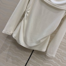 原单品质,Row风纸片人穿搭!进口莱赛尔羊毛一字领披肩设计长袖上衣!防滑条工艺 露肩减龄小性感超级显瘦神器!极简高级单品 原单品质,Row风纸片人穿搭!进口莱赛尔羊毛一字领披肩设计长袖上衣!防滑条工艺 露肩减龄小性感超级显瘦神器!极简高级单品