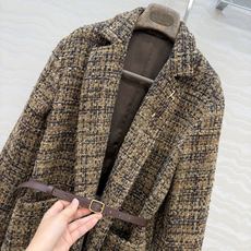 独家首发,高端原单品质❤️Lp高奢老钱风穿搭!高智感jimi羊毛编织软花呢西装外套!可立领设计,配送限定小金马胸针。定制 独家首发,高端原单品质❤️Lp高奢老钱风穿搭!高智感jimi羊毛编织软花呢西装外套!可立领设计,配送限定小金马胸针。定制